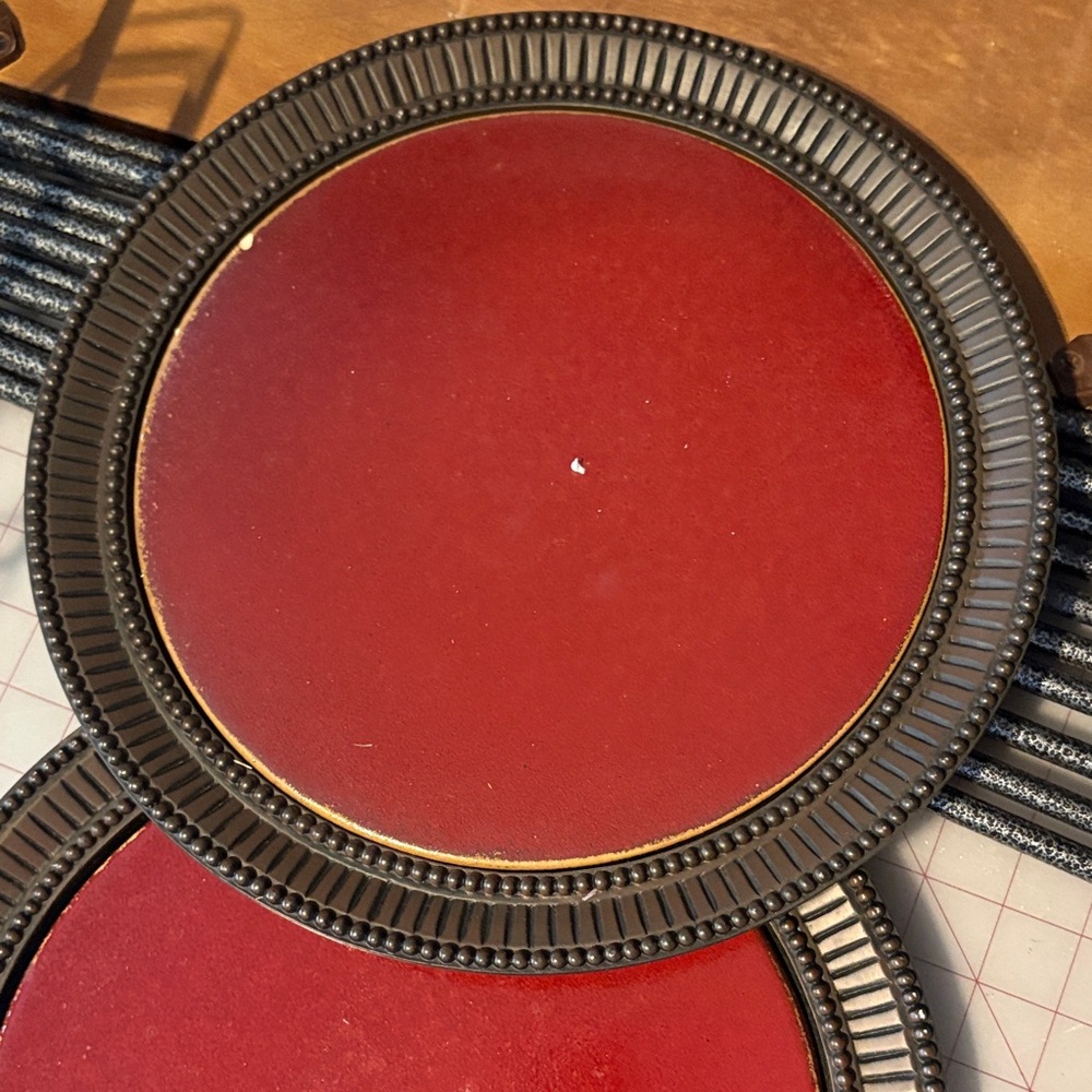 PartyLite Black Coasters